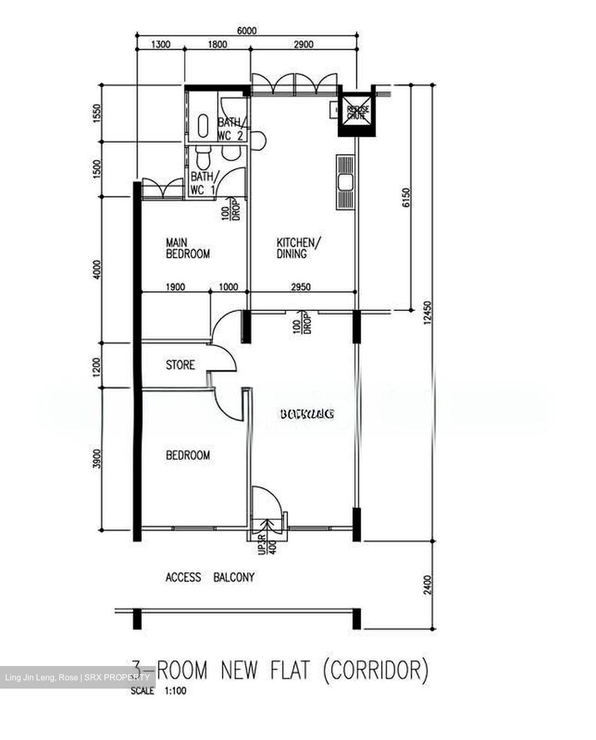 Blk 106 Aljunied Crescent (Geylang), HDB 3 Rooms #574579181